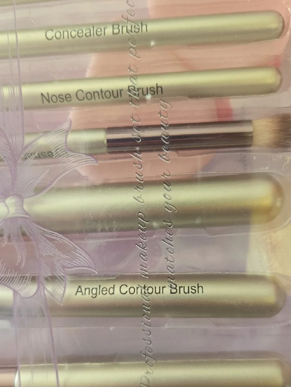 Makeup Brushes Set - Pink and Cream Professional Face & Eye Brush Kit💞BRAND NEW
